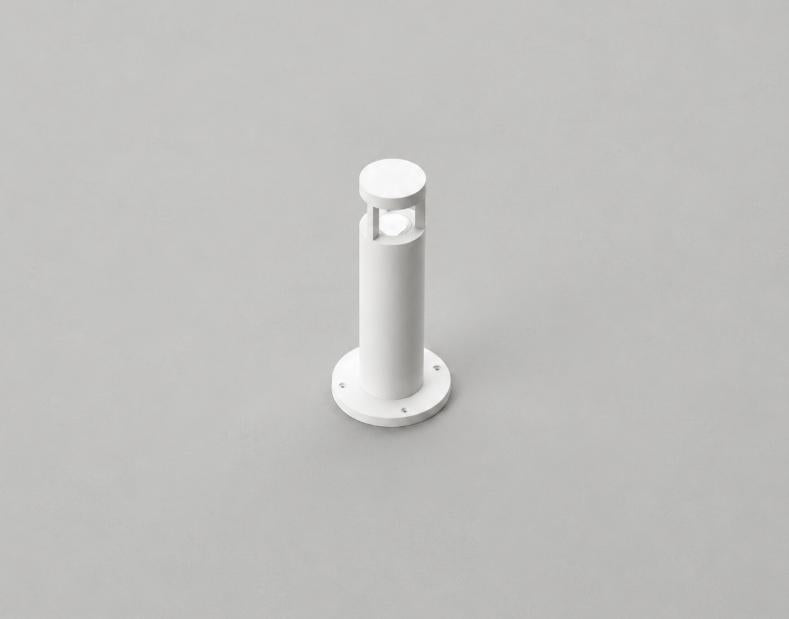 White Bollard Outdoor Light