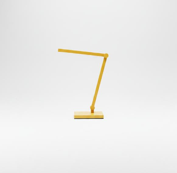 Yellow Angled Table Light