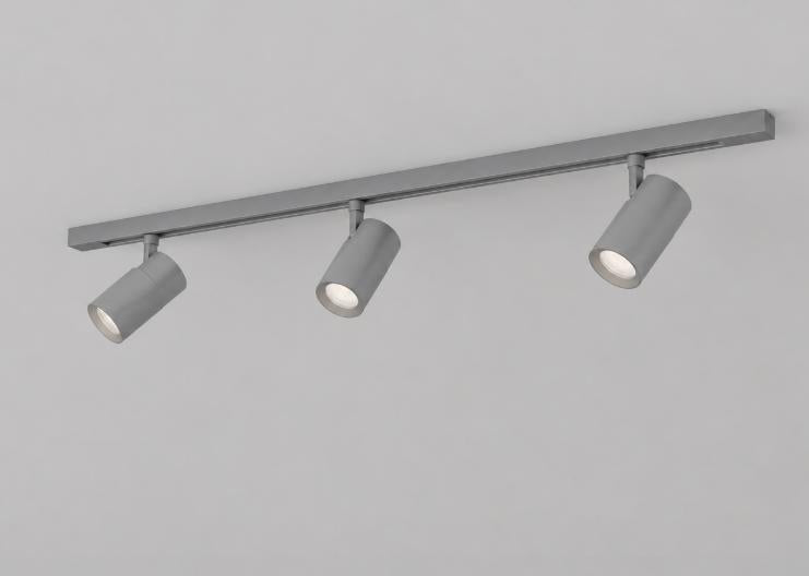 Gray Track Ceiling Light