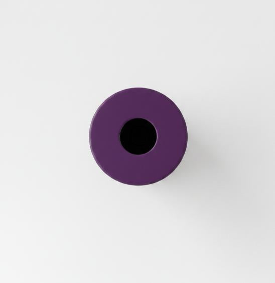 Purple Cylinder Table Light