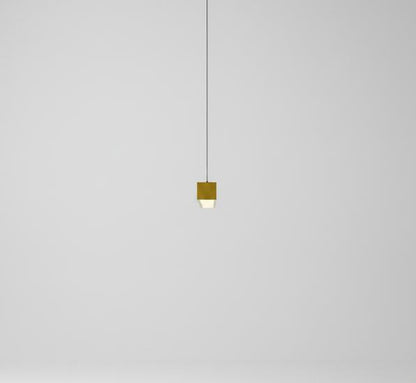 Yellow Linear Ceiling Light