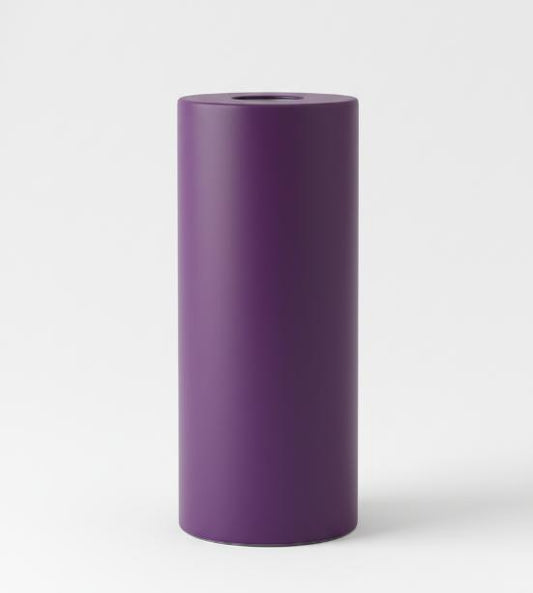 Purple Cylinder Table Light