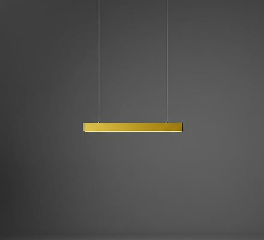 Yellow Linear Ceiling Light